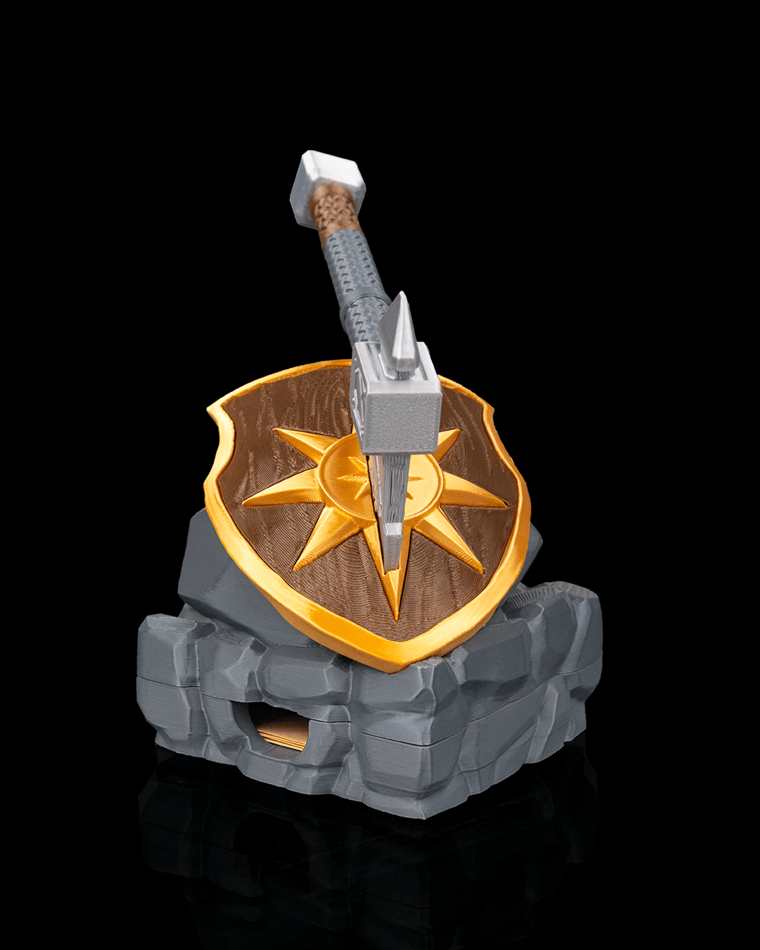 Axe Marks the Spot - Pen & Sticky Notes Holder