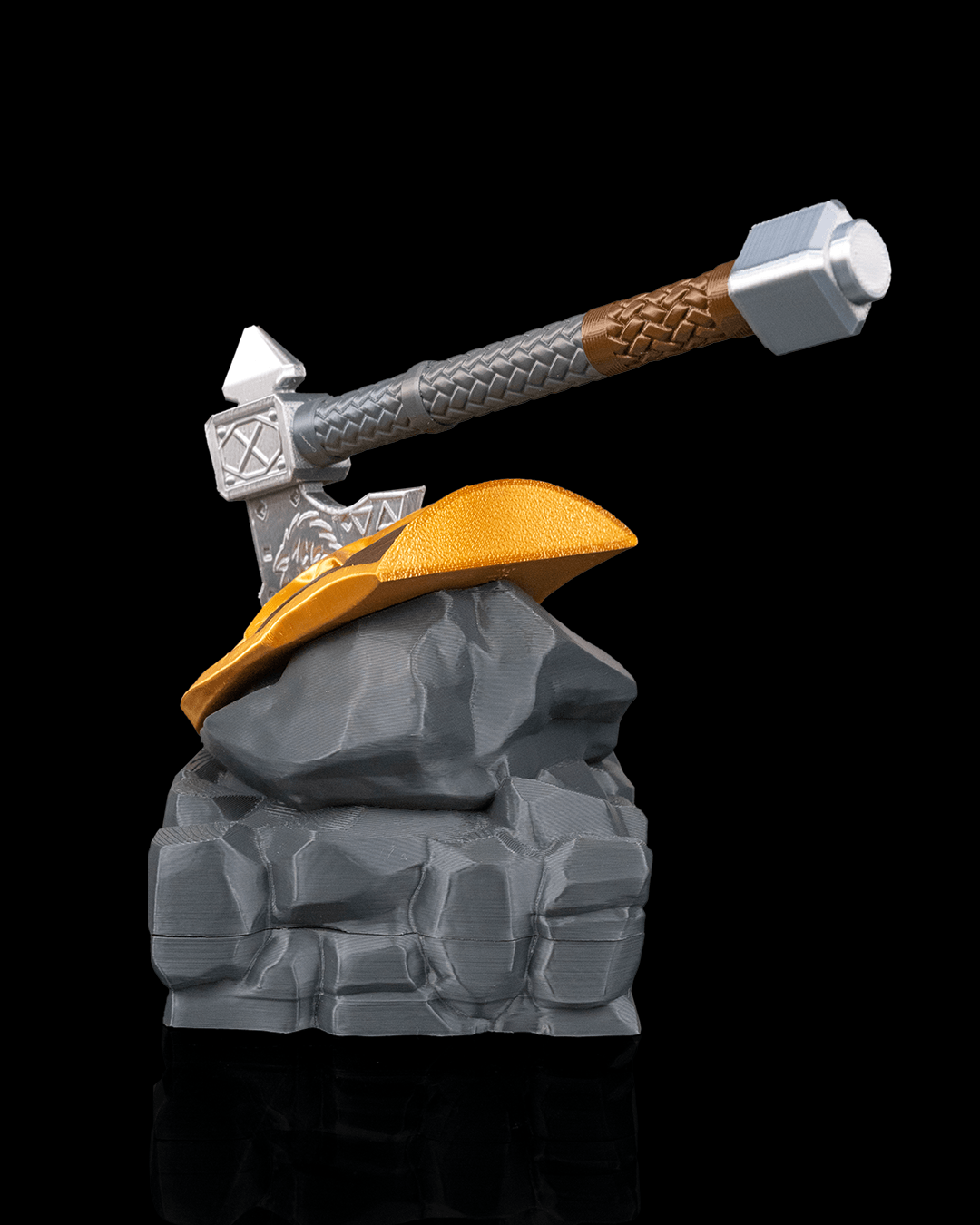 Axe Marks the Spot - Pen & Sticky Notes Holder