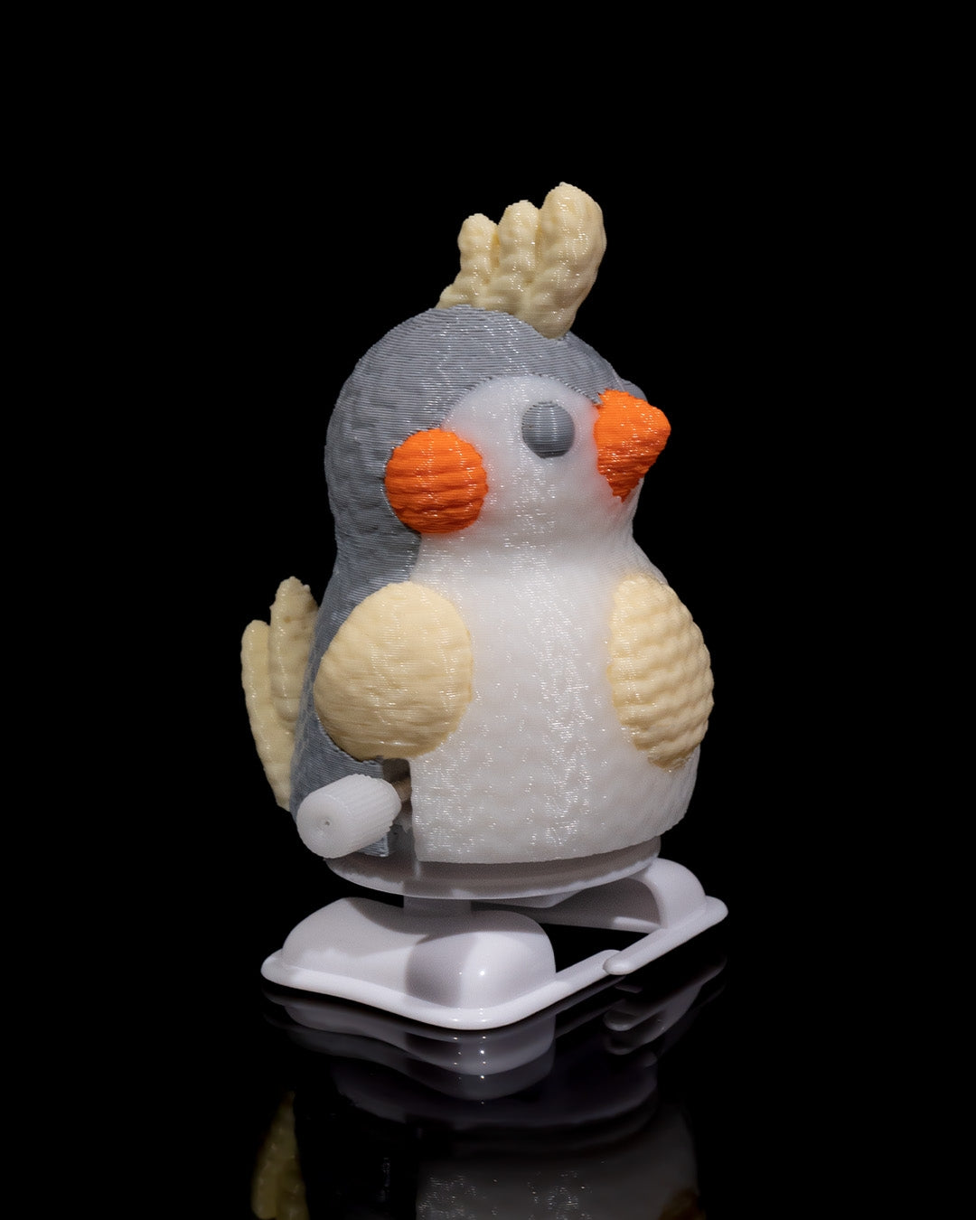 Cockatiel Crochet Toy