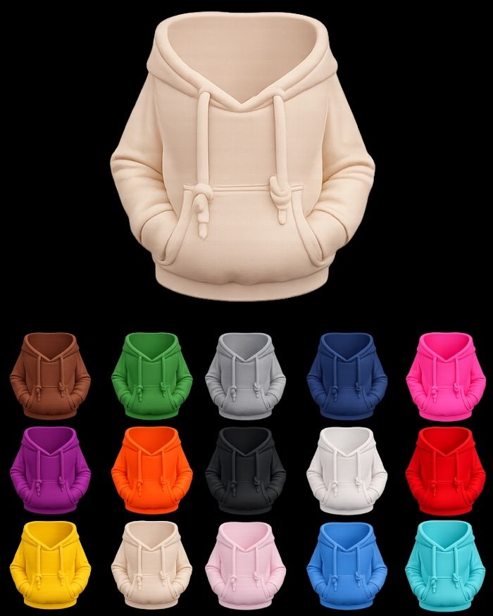 Hoodie - Can Holder (Colour Choice)