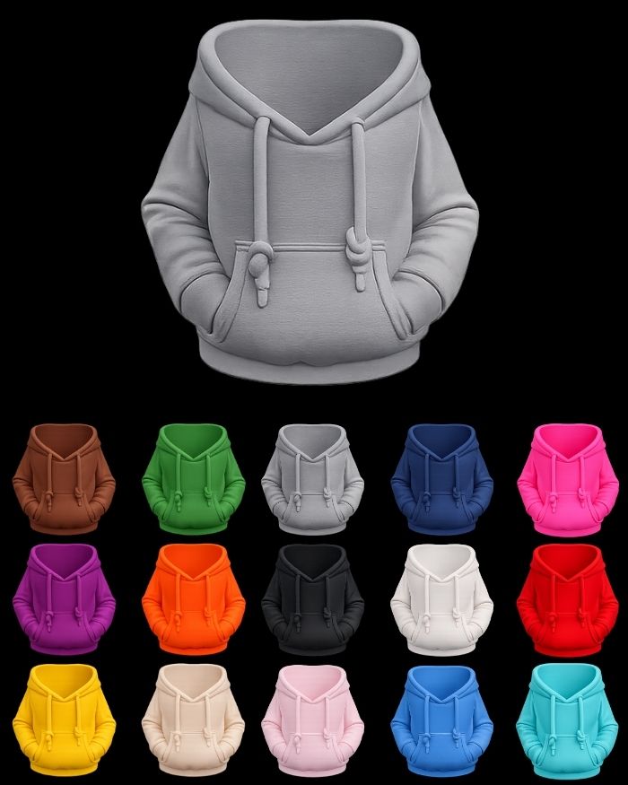 Hoodie - Can Holder (Colour Choice)