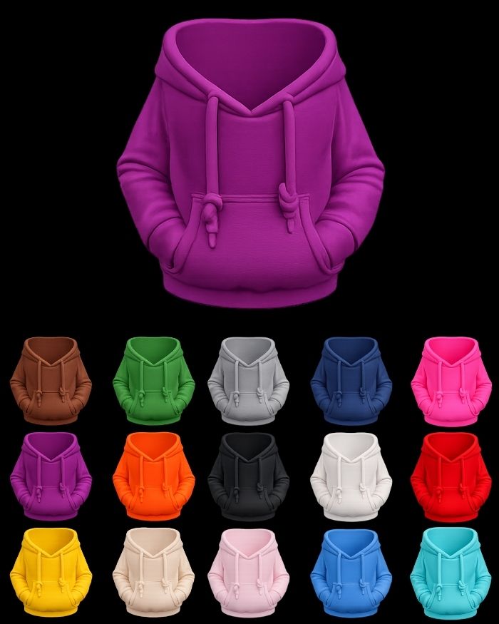 Hoodie - Can Holder (Colour Choice)
