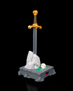 Deskalibur – Pen & Sticky Notes Holder