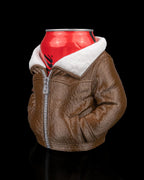 Leather Jacket - Can Holder