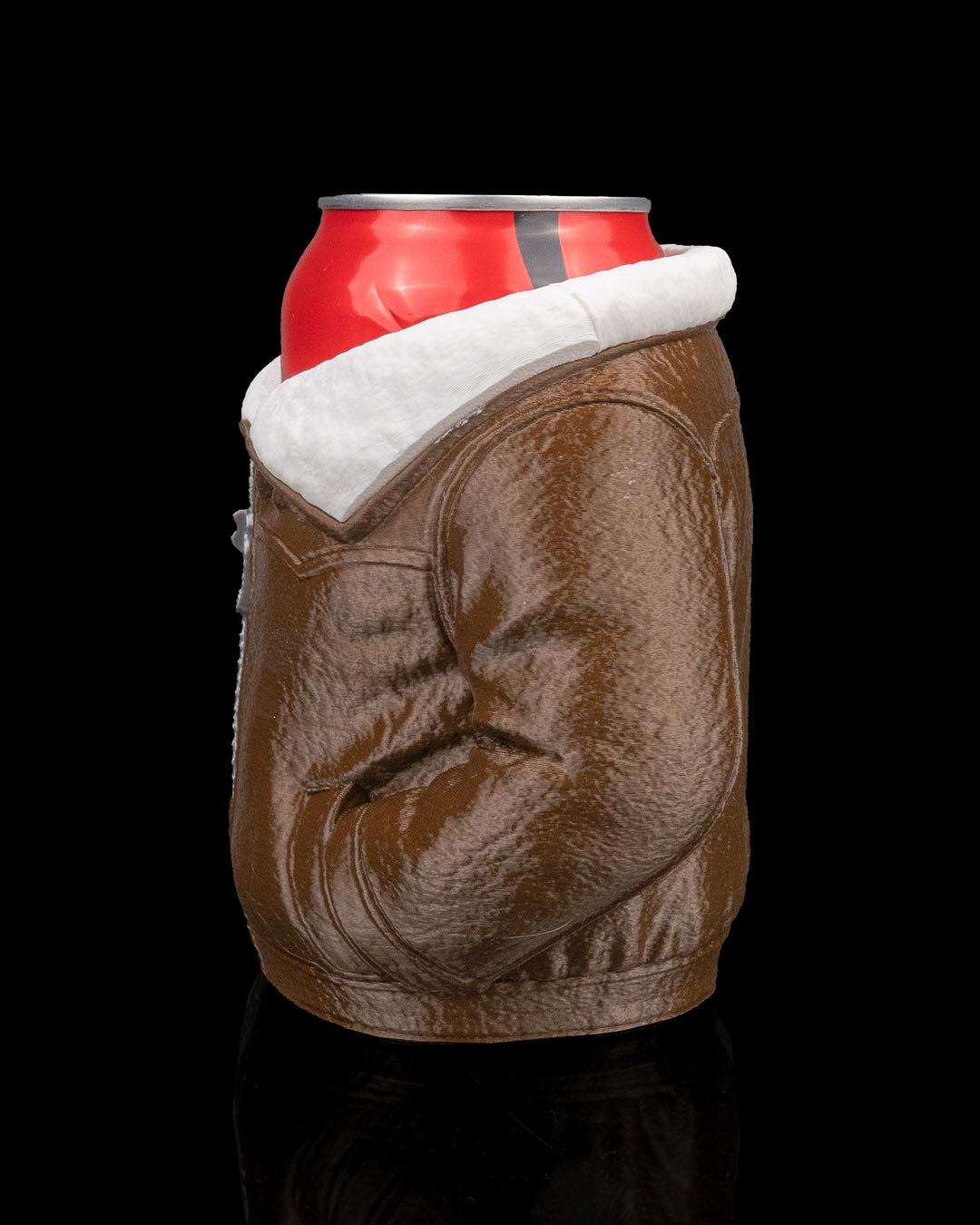 Leather Jacket - Can Holder