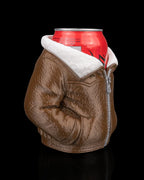 Leather Jacket - Can Holder