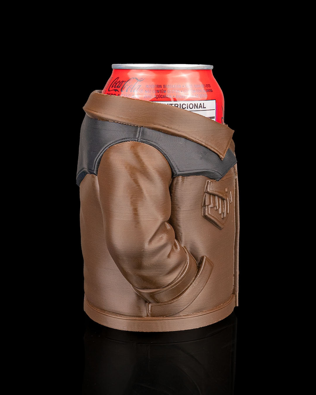 Suede Jacket - Can Holder